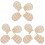 6Paires Moufles Anti-Griffures Assorties Pour - 4