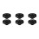 6Pcs Black Plastic Replacement Knobs for Pressure Cooker Lid Handles 10