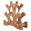 4Pièces Support Haltères PP Rangement Compact Organiseur Gym 3