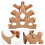 4Pièces Support Haltères PP Rangement Compact Organiseur Gym 11