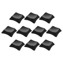 30Pièces Stand Ballon Plastique Noir Rangement Basket Foot Polyvalent