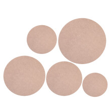 10Pièces Supports En Planche De Densité Lisse Pour Artisanat En Argile