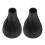 4Pcs Replaceable Black Watering Can Sprinkler Head Universal Fit Spout 3