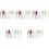 50Pcs Assorted Color Capacitive Touch Screen Pens Plastic Writing Tool 5