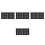 8Pièces Cache Ventilation Noir Durable Pour Mur Extérieur Combles 6