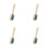 4Pcs Beige Wooden Boot Polishing Brushes Efficient Shoe Cleaning Tool 8
