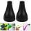 4Pcs Replaceable Black Watering Can Sprinkler Head Universal Fit Spout 11