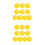 20Pcs Yellow Sponge Balls Soft for Cosplay and Stage Performance Props 10