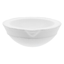 2Pcs High Temp Resistant Quartz Crucible Bowls White for Metal Melting