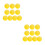 20Pcs Yellow Sponge Balls Soft for Cosplay and Stage Performance Props 8