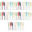 50Pcs Assorted Color Capacitive Touch Screen Pens Plastic Writing Tool 9