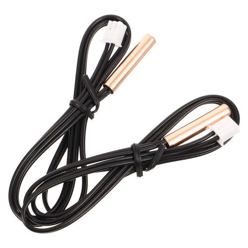 10Pcs Air Conditioner Accessory Waterproof Temp Sensor Probe Black 1