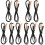 10Pcs Air Conditioner Accessory Waterproof Temp Sensor Probe Black 4