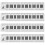 4Pcs Professional Measuring Ruler Set Plastic Precision Drawing Tools 10