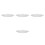 4Pcs Transparent Heat Resistant Steamer Covers Easy Clean Kitchen Lids 10