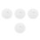 12Pcs Silicone Mug Lid Covers White Reusable Protective Cup Covers 5