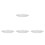 4Pcs Transparent Heat Resistant Steamer Covers Easy Clean Kitchen Lids 8