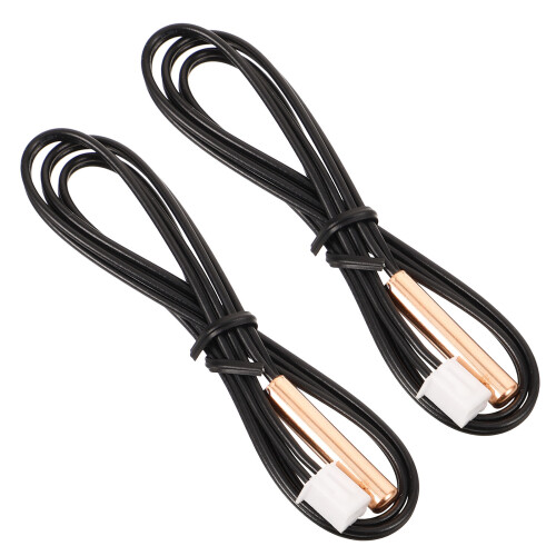 10Pcs Air Conditioner Accessory Waterproof Temp Sensor Probe Black 2