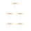 5Pcs Durable Wooden Oil Paper Umbrella Frames for DIY Projects 4