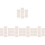50Pièces Ensembles De Ensembles De Table Bébé Jetables En Papier Beige 6