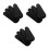 12Pcs Portable PU Scissor Sheaths Black Protective Tool Covers 8