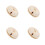 4Pcs Small White Denture Case Portable Orthodontic Retainer Storage 6