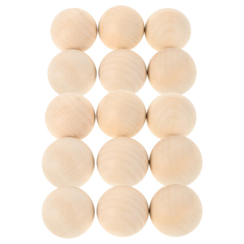 60Pièces De Hockey Beige Bois Dur Non Usage
