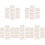 50Pièces Ensembles De Ensembles De Table Bébé Jetables En Papier Beige 3