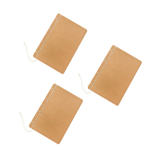 3Pièces Kraft Idéal Journal, Et Listes 2