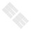 24Pcs White PVC 3D Printer Pen Drawing Board Template for Kids 6