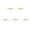 5Pcs Durable Wooden Oil Paper Umbrella Frames for DIY Projects 5