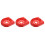 3Pièces Rack De Rangement Extincteur Rouge Plastique Durable Maison 10