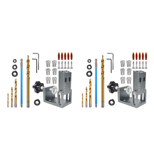 2Ensembles Outils De Perçage Pour Bois Positionneur Rapide 2