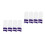8Pièces Doigt Nylon Violet Nettoyage Chat 5