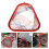 3Pièces Épuisette Aluminium Filet Large Pour Aquarium 11