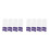 8Pièces Doigt Nylon Violet Nettoyage Chat 7