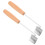 6Pcs Stainless Steel Corn with Wooden Handle for Kitchen Use 1