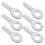 12Pcs Silver Cable Ball Stopper Replacement for Home Use 2