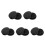 5Pcs ABS Black Veneers Pretreatment Storage Organizer Box for Dentures 6