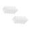 10Pcs Lazy Folding Board Transparent PP for Clothes Storage 6