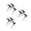 15Pcs Black PVC T-Handle Skate Wrench for Precise Skate Maintenance 4