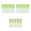 15Pcs Travel-Friendly Gloss Containers 6Ml Plastic DIY Tube 8