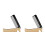 2Pcs Golden Men Comb Beard Comb Hairdressing Accessories Soft Massage 4