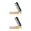 2Pcs Golden Men Comb Beard Comb Hairdressing Accessories Soft Massage 9