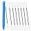 24Pcs Durable Plastic Stylus Pen Lanyard Elastic Spring Rope Set 6