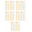 300Pcs Scratch-Resistant Acrylic Round Drink Markers for Parties 6
