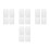 16Pcs Clear Plastic Lighter Protective Cases Portable Sleeve Organizer 3