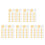 300Pcs Scratch-Resistant Acrylic Round Drink Markers for Parties 10