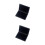 2Pcs Oboe Reed Storage Box Black Solid Wood with PU Cover 4