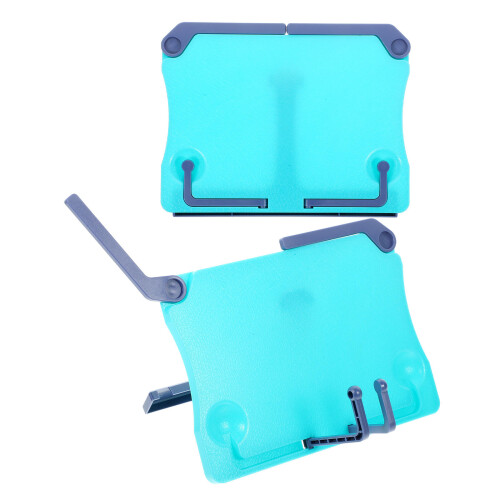 8Pcs Compact Blue ABS Folding Music Sheet and Book Holder for Kids 1
